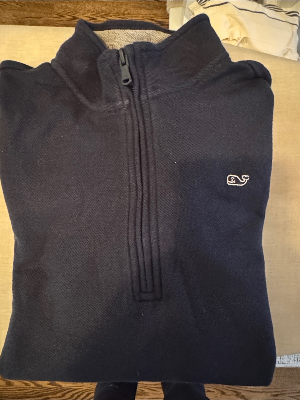 Vineyard Vines Men's Navy Half-Zip Pullover
